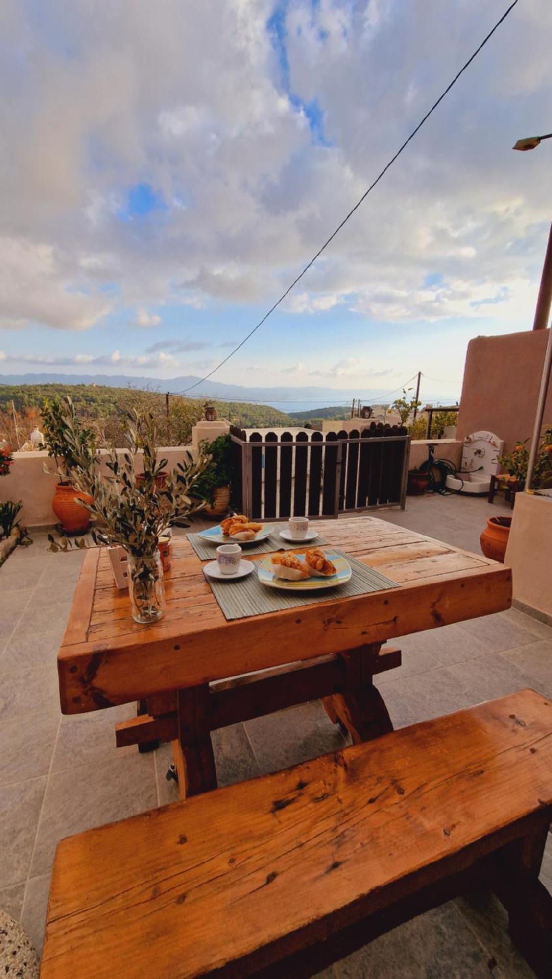 Seva Monolithos House Vila Exterior foto